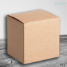 Коробка крафт (кружка) - коричневая, для стандартной кружки Фото № 1